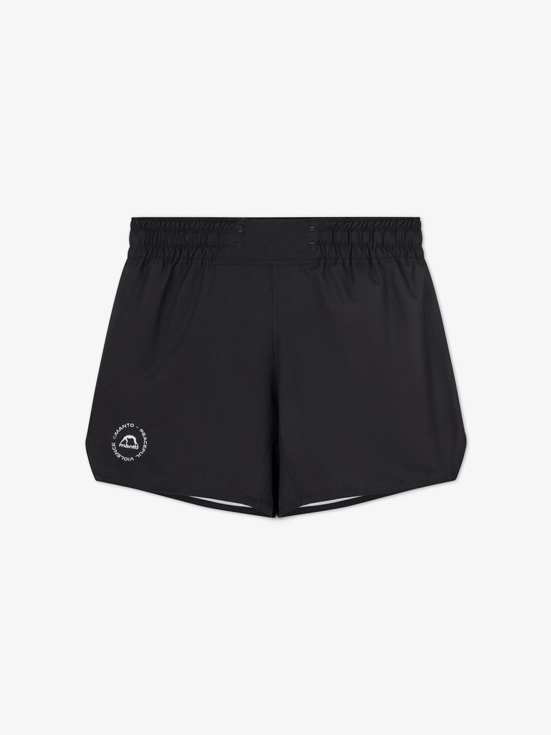 MANTO circle FIGHT SHORTS-black